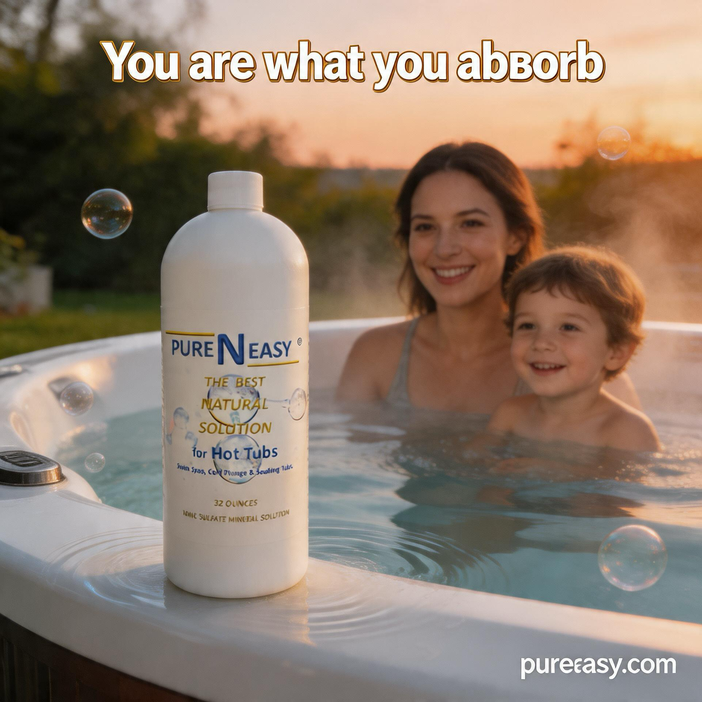 PureNEasy Natural Hot Tub Treatment 32 oz.