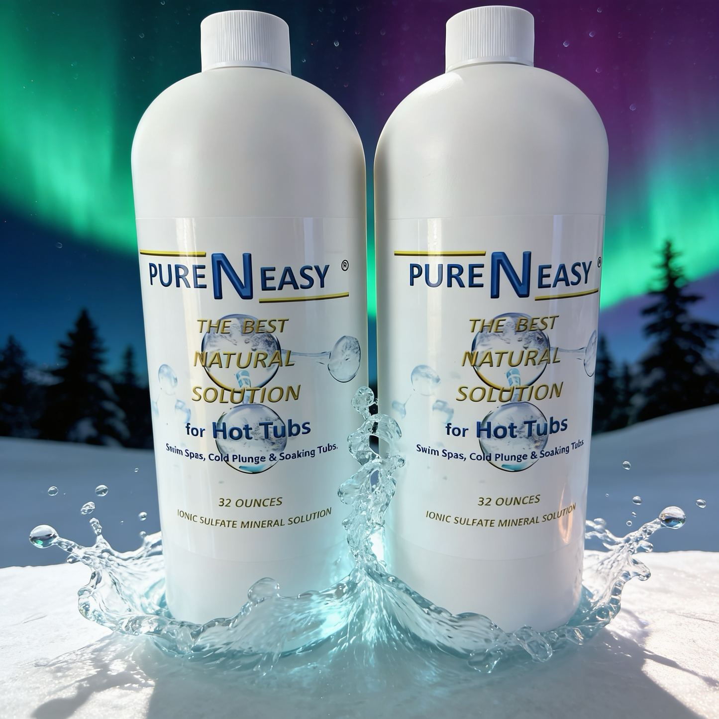 PureNEasy Natural Hot Tub Treatment 32 oz.